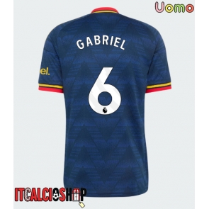 Arsenal Gabriel Magalhaes #6 Seconda Maglia 2026-27 Manica Corta